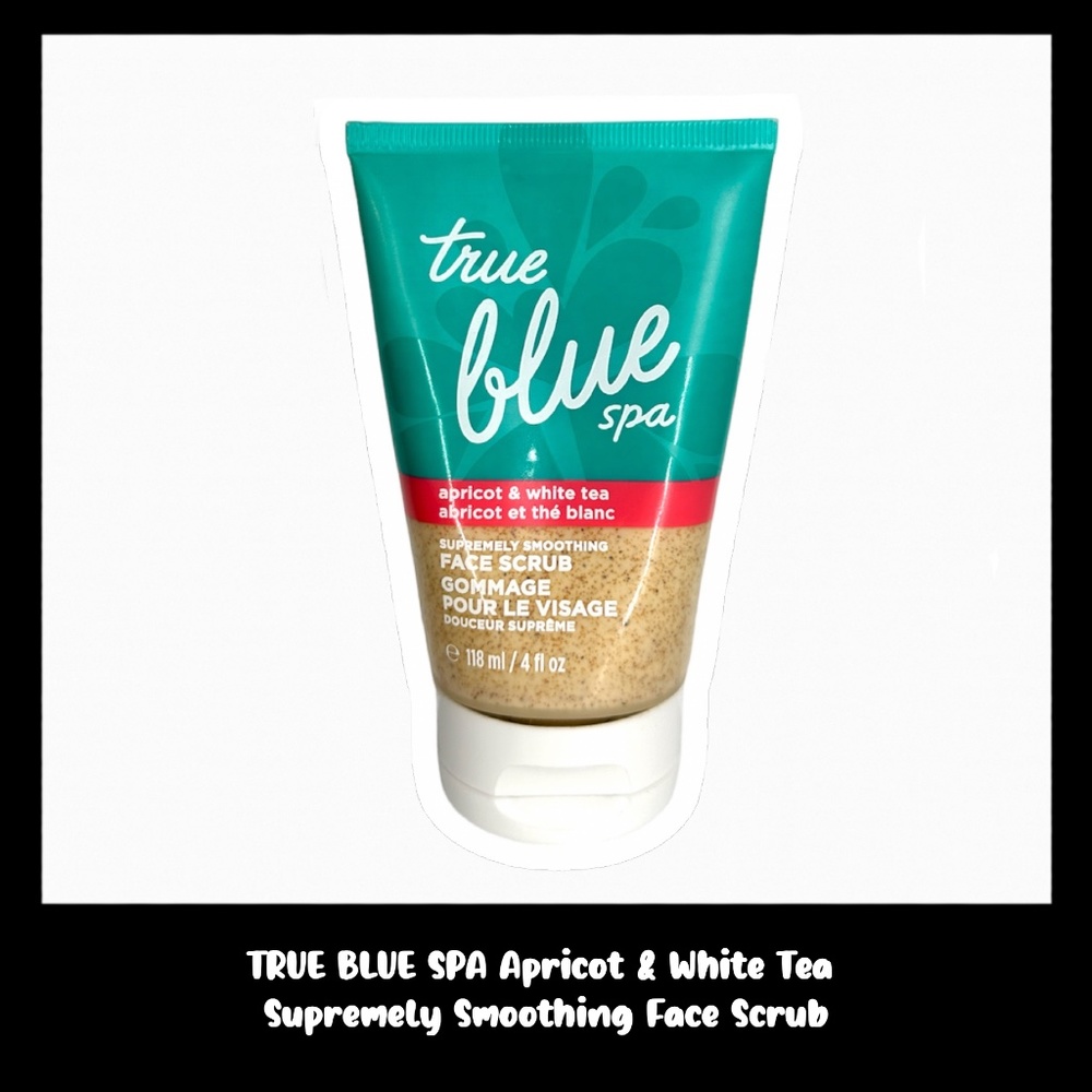 TRUE BLUE SPA Apricot & White Tea  Supremely Smoothing Face Scrub